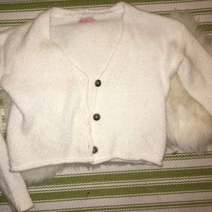 Knit Button-Up Sweater